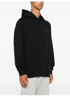 new balance sweater mannb athletics french terry hoodie - mt41534 bk