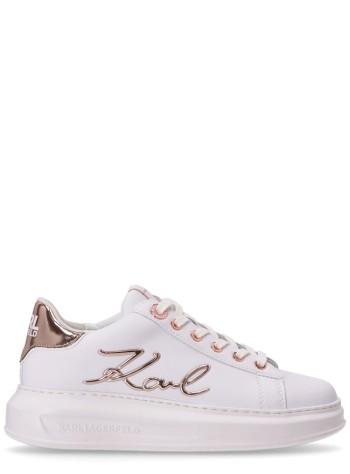 karl lagerfeld sneaker womankapri signia lace lthr - kl62510a 11p