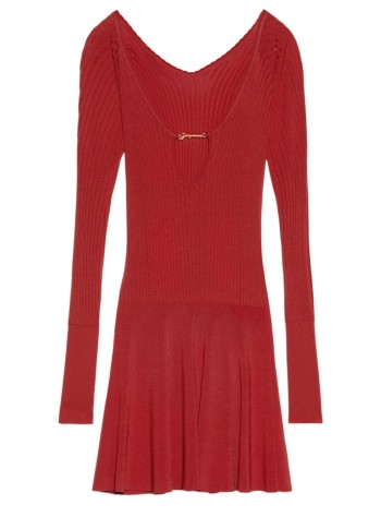 jacquemus vestido mujer la mini robe pralu - 24e241kn3562358 480