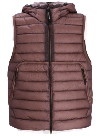 c.p.company outerwear hombre d.d. shell goggle down vest - 17cmow074a006099a 735