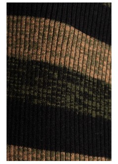 ganni falda mujer mini ribbed merino maxi skirt - k2292 999