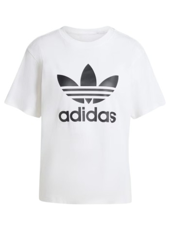 adidas originals top womantrefoil tee - ir9534 white