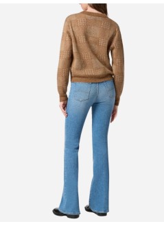 jacob cohen pantalon jeans mujer pant 5pkt flare high waist victoria - vq01036s3963 345f