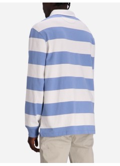 polo ralph lauren polo hombre lsrgbyclsm15-long sleeve-rugby - 710952913001 f24 camps blu dkw wh vrsy bear