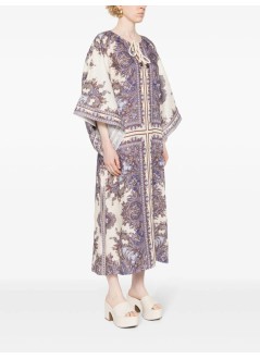 zimmermann dress womanottie kaftan midi dress - 1210dss242 ppsly