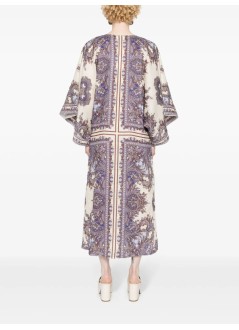 zimmermann dress womanottie kaftan midi dress - 1210dss242 ppsly