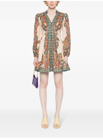 zimmermann dress womanottie plunge mini dress - 7043dss242 mpai 2