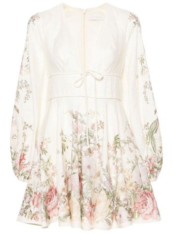 Waverly Plunge Mini Dress