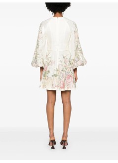 zimmermann dress womanwaverly plunge mini dress - 9330dss243 crf