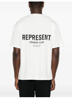 represent t-shirt manrepresent owners club t-shirt - ocm41114 flat white