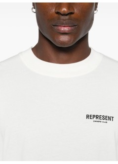 represent t-shirt manrepresent owners club t-shirt - ocm41114 flat white