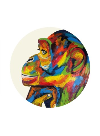 22º grados decoracion unisex lámina mona 40 x 50 cm - 59202459 mu 2