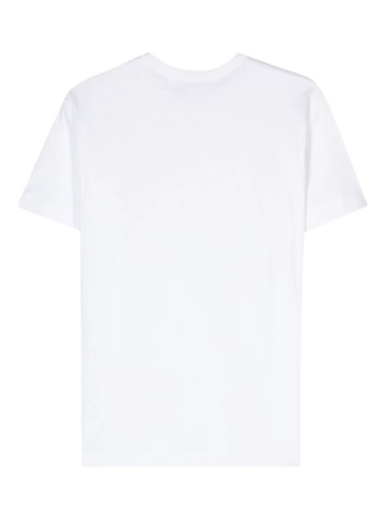 comme des garcons camiseta hombre t-shirt gold emblem - axt216051 white 2