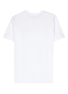 comme des garcons t-shirt mant-shirt gold emblem - axt216051 white