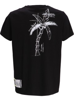 22º grados camiseta hombre palm t-shirt - 620246 bk
