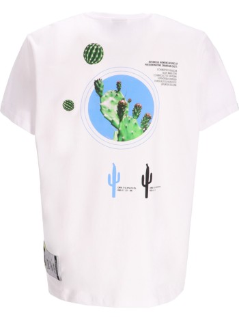 22º grados t-shirt mancactus t-shirt - 11202411 wh