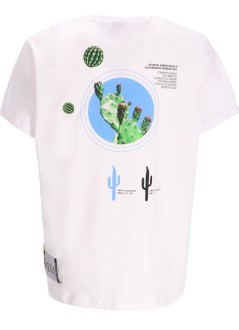 22º grados camiseta hombre cactus t-shirt - 11202411 wh