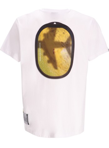 22º grados t-shirt manfly t-shirt - 13202413 wh