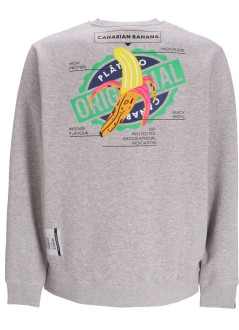 22º grados sudadera hombre platano sweatshirt - 16202416 gy