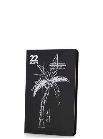 22º grados papeleria unisex libreta palmera - 23202423 black 2