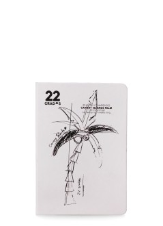 22º grados papeleria unisex libreta palmera - 24202424 white