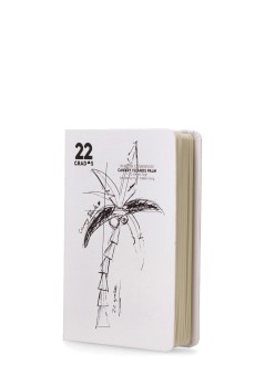 22º grados papeleria unisex libreta palmera - 24202424 white