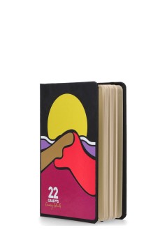 22º grados stationery unisexlibreta dunes - 25202425 black