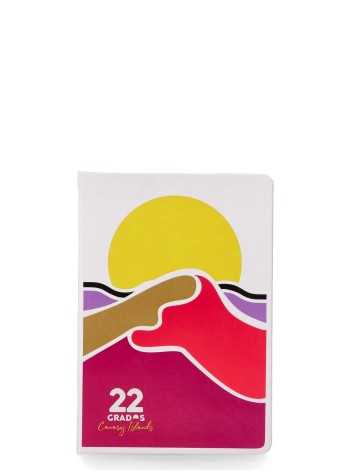 22º grados stationery unisexlibreta dunes - 26202426 white