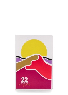22º grados papeleria unisex libreta dunes - 26202426 white