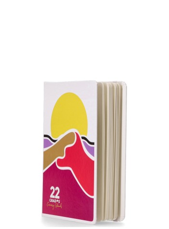 22º grados papeleria unisex libreta dunes - 26202426 white 2