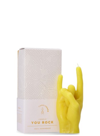 22º grados decoracion unisexcandlehand vela rck - 38202438 yellow