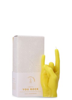 22º grados decoracion unisexcandlehand vela rck - 38202438 yellow