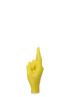 22º grados decoracion unisexcandlehand vela rck - 38202438 yellow