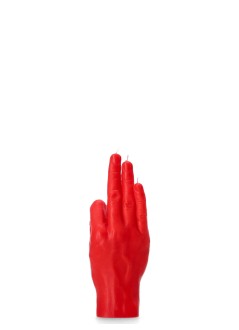22º grados decoracion unisexcandlehand vela ok - 42202442 red