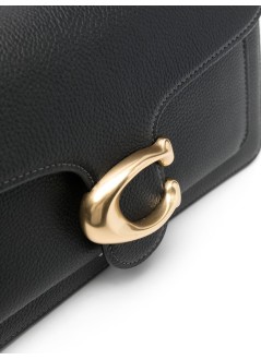 coach crossbody womanpolished pebble leather tabby shoulder bag 26 refresh - ch857 b4 bk
