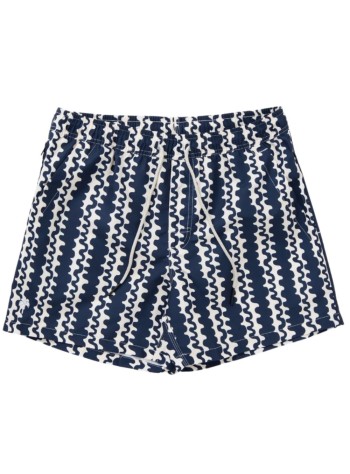 oas bermuda hombre blue scribble swim shorts - 5001306 blue scribble