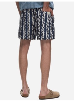 oas bermuda hombre blue scribble swim shorts - 5001306 blue scribble