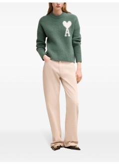 ami punto hombre off white adc sweater - uks025kn0032 4013