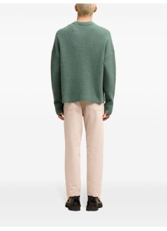 ami punto hombre off white adc sweater - uks025kn0032 4013