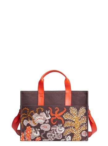 inoui editions handbag mujer bag sac nino jardin de sirenes dom robert - ma19nj11 brown marron