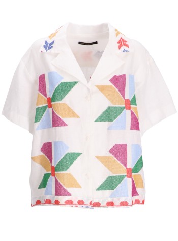 greek archaic kori shirt womanshirt aeolis s/s - s24k260027 1101