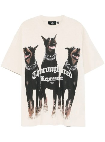 represent camiseta hombre thoroughbred t-shirt - mlm41135 vintage white
