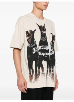 represent camiseta hombre thoroughbred t-shirt - mlm41135 vintage white