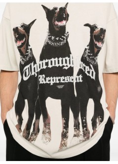 represent camiseta hombre thoroughbred t-shirt - mlm41135 vintage white