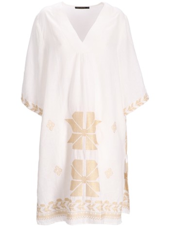 Dress Midi Aeolis V Neck