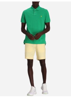 polo ralph lauren polo mansskccmslm1-short sleeve-knit - 710680784394 golf green c1277