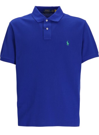 polo ralph lauren polo hombre sskccmslm1-short sleeve-knit - 710680784393 classic azure c5222