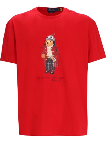 polo ralph lauren camiseta hombre sscnclsm1-short sleeve-t-shirt - 710854497040 f24 rl 2000 holiday bear