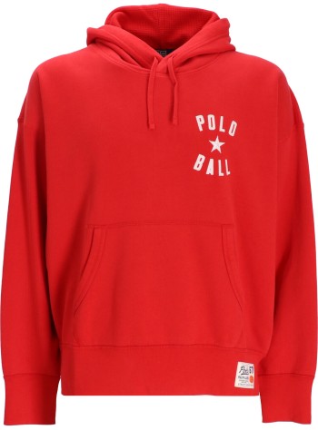 polo ralph lauren sudadera hombre lspohoodm3-long sleevesweatshirt - 710950743001 rl 2000 red