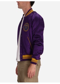 polo ralph lauren outerwear hombre baseball jkt-lined-bomber - 710949942001 champion purple x